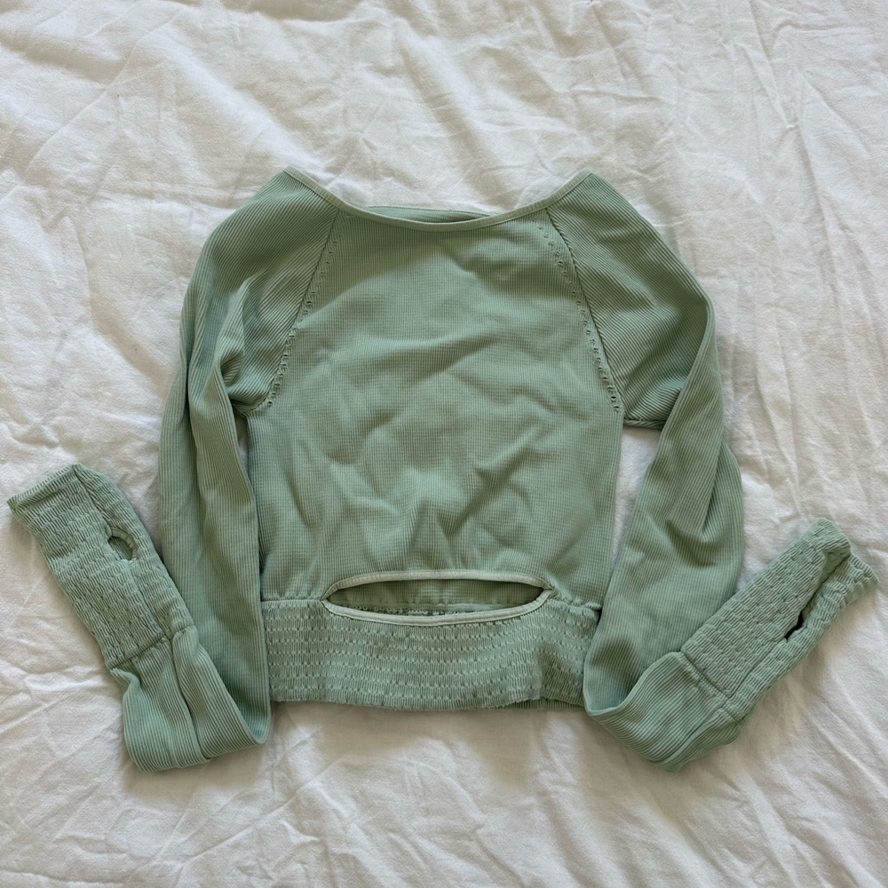 FP Movement Cut It Out Long Sleeve Seafoam medium